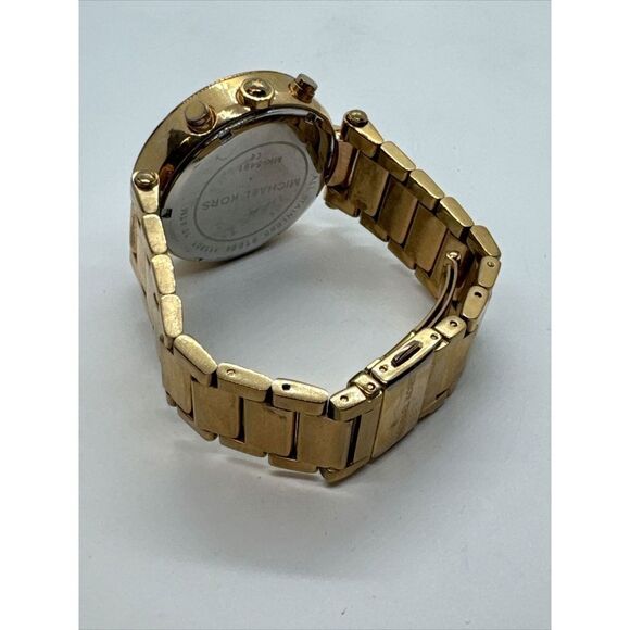 Michael Kors Parker MK5491 Women's Gold Stainless Steel Analog Dial Watch JNA370 - Picture 8 of 11